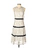 Lela Rose 100% Rayon White Casual Dress Size 4 - photo 1
