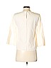 Madewell 100% Cotton Ivory 3/4 Sleeve Blouse Size XS - photo 2