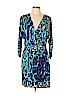 Hale Bob 100% Silk Blue Casual Dress Size L - photo 1