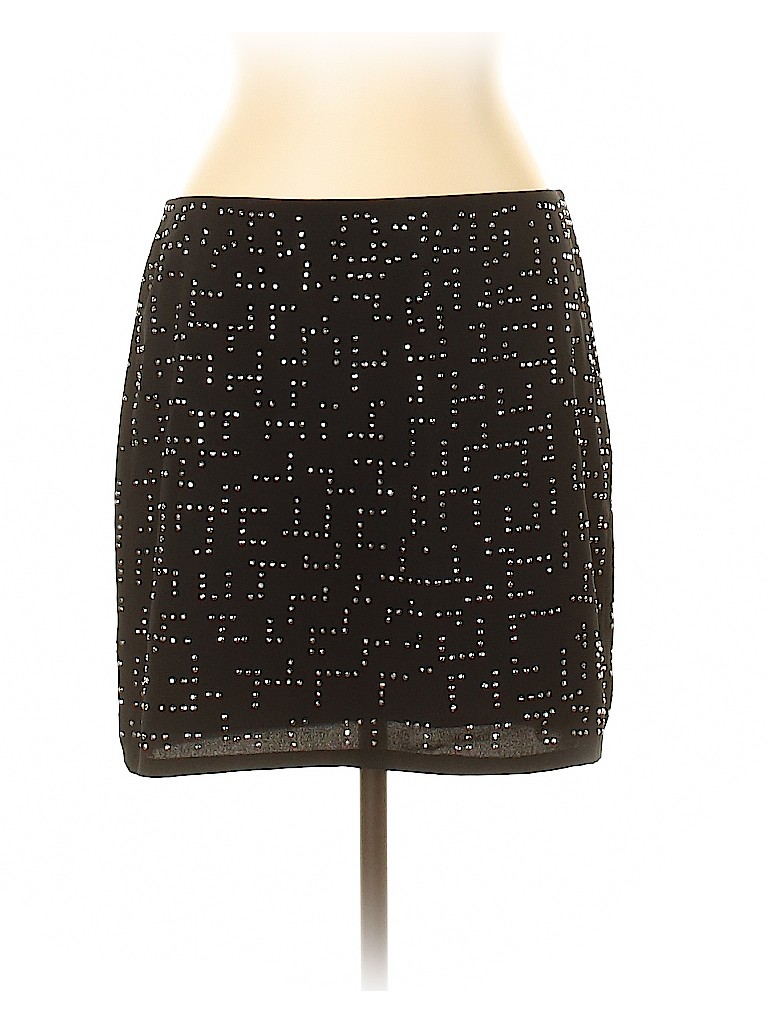 Gap Outlet 100% Polyester Black Formal Skirt Size 12 - photo 1