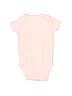 Carter's Graphic Pink Short Sleeve Onesie 0-3 MO / 3 MO - photo 2