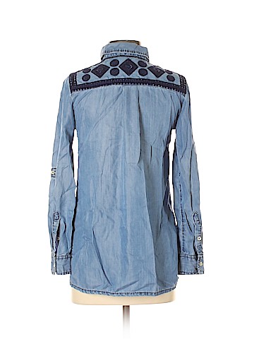 Holding Horses Long Sleeve Button-Down Shirt (view 2)