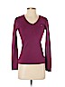 Tommy Hilfiger 100% Cotton Purple Long Sleeve Top Size S (petite) - photo 1