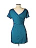 TOBI 100% Polyester Teal Casual Dress Size M - photo 2