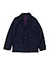 Gap Kids Solid Blue Wool Blazer Size 8 - photo 1