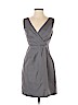 J.Crew 100% Cotton Gray Cocktail Dress Size 4 (petite) - photo 1