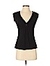 Banana Republic Black Short Sleeve Top Size S (petite) - photo 1