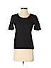 Ann Taylor LOFT Outlet Black Short Sleeve Top Size XS (petite) - photo 1