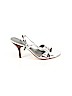 Ann Taylor Silver Heels Size 8 - photo 1