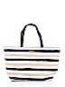 Kate Spade New York 100% Polyvinyl Chloride Stripes White Tote One size - photo 1