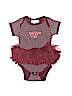 Two Feet Ahead 100% Cotton Graphic Red Short Sleeve Onesie 3-6 MO / 6 MO - photo 1