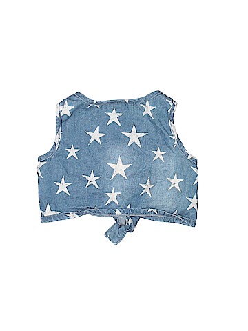 Cat & Jack Sleeveless Button-Down Shirt (view 2)