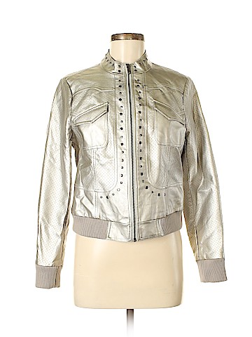 M by Marc Bouwer Faux Leather Jacket (view 1)