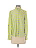 Ann Taylor 100% Polyester Green Long Sleeve Blouse Size 4 (petite) - photo 1