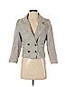 Corey Lynn Calter 100% Cotton Gray Blazer Size 4 - photo 1