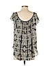 L'Agence 100% Polyester Tan Short Sleeve Blouse Size S - photo 2