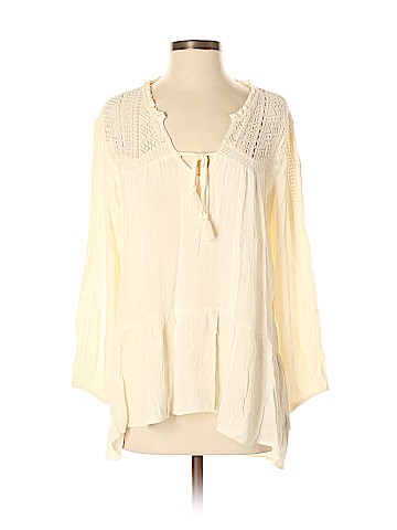 American Eagle Outfitters Long Sleeve Blouse (view 1)