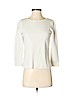 Eileen Fisher Ivory Silk Pullover Sweater Size S (petite) - photo 1