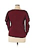 Ann Taylor LOFT Outlet Red 3/4 Sleeve Top Size L (petite) - photo 2