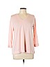 Ann Taylor LOFT Outlet Pink Pullover Sweater Size L (petite) - photo 1