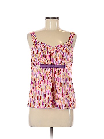Anna Sui for Anthropologie Sleeveless Silk Top (view 1)