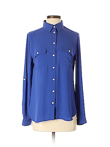 Ann Taylor LOFT Long Sleeve Blouse (view 1)