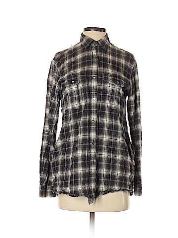Theory Long Sleeve Button-Down Shirt (view 1)