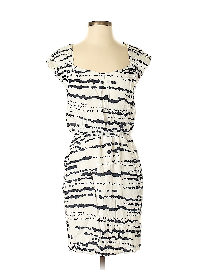 Jessica Simpson 100% Rayon White Casual Dress Size 4 - photo 1