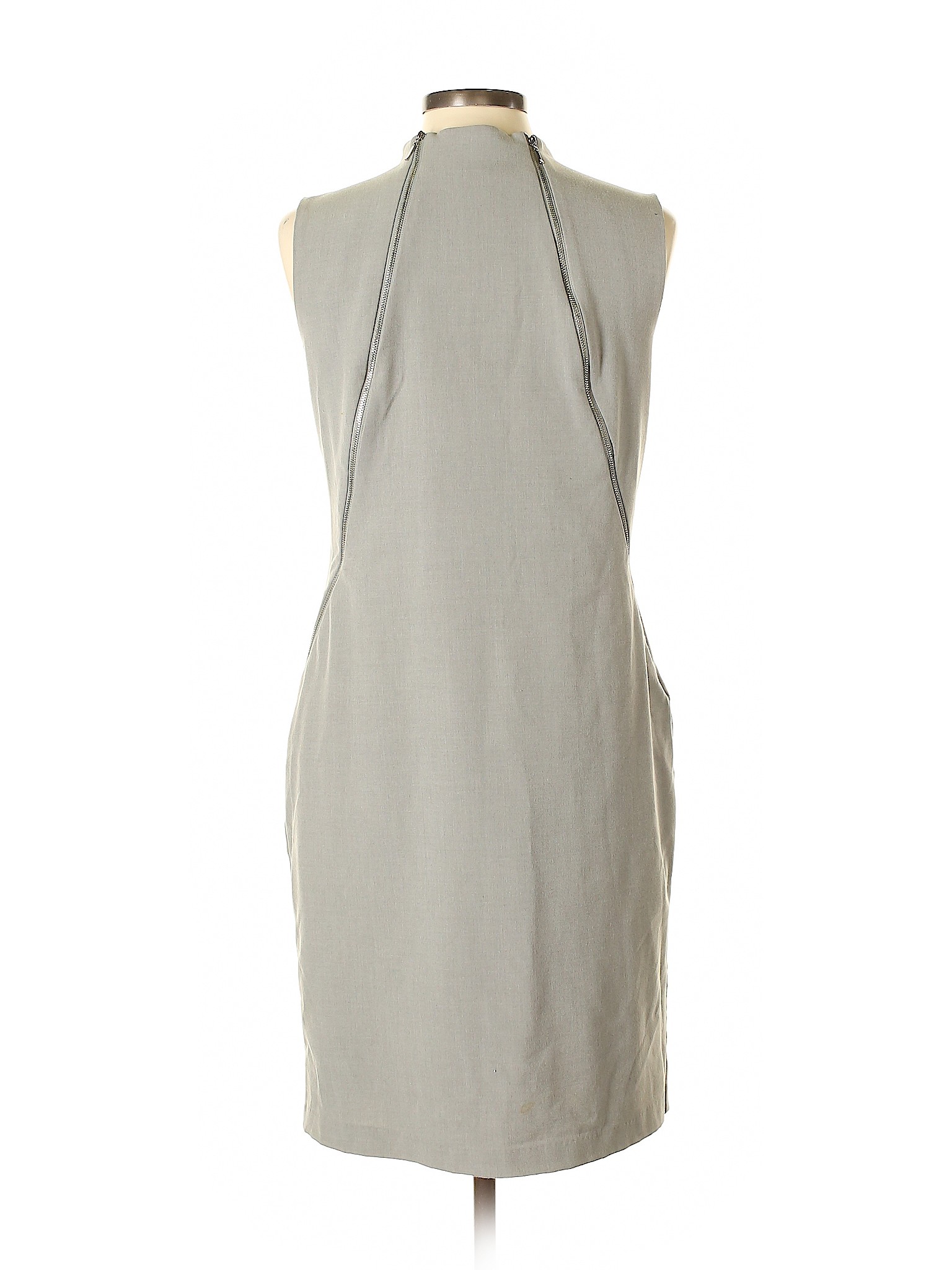 Calvin Klein Women Gray Casual Dress 10 | eBay