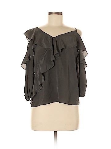 Bailey 44 3/4 Sleeve Silk Top (view 1)