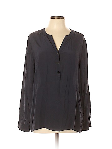 Banana Republic Long Sleeve Silk Top (view 1)