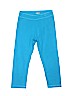 Justice Solid Blue Leggings Size 8 - photo 1