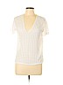 Zara White Short Sleeve Blouse Size M - photo 1
