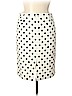 J.Crew 100% Cotton Polka Dots Jacquard Graphic Ivory Casual Skirt Size 10 (Petite) - photo 2