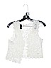 H&M 100% Cotton Crochet White Cardigan Size 10 - 12 - photo 1