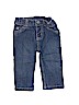 Carter's 100% Cotton Solid Blue Jeans 3-6 MO / 6 MO - photo 1