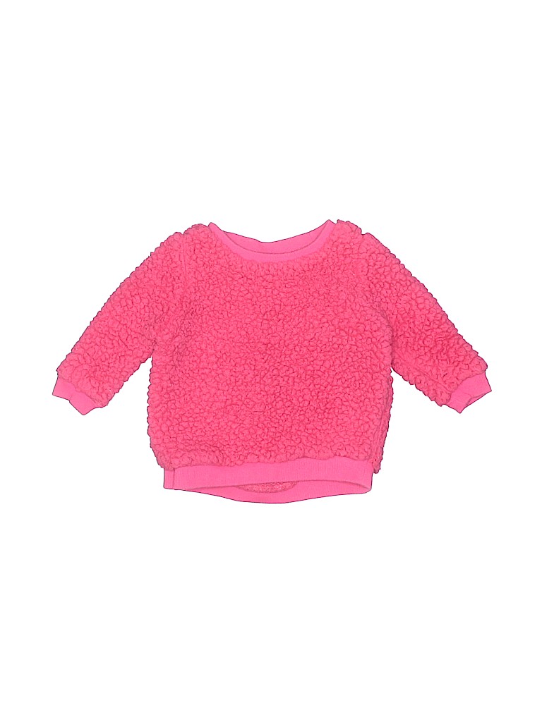 Carter's 100% Polyester Pink Pullover Sweater Size 3 mo - photo 1
