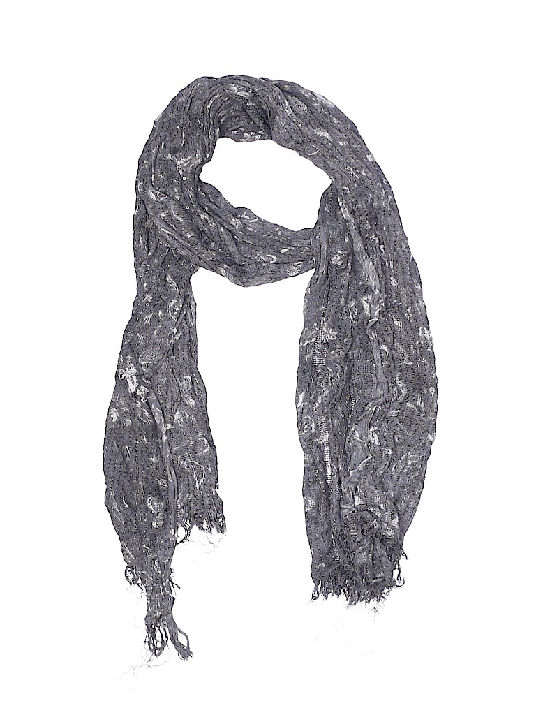 Unbranded Print Gray Scarf One size - photo 1