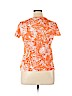 Talbots 100% Cotton Orange Short Sleeve T-Shirt Size L (petite) - photo 2