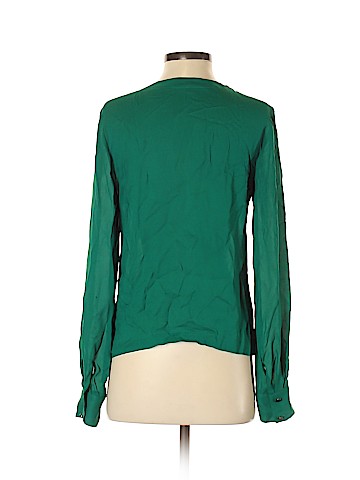 Robert Rodriguez Long Sleeve Silk Top (view 2)
