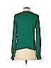 Robert Rodriguez 100% Silk Green Long Sleeve Silk Top Size 4 - photo 2