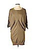 Calvin Klein 100% Acrylic Brown Casual Dress Size S - photo 1