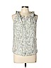 Banana Republic Green Sleeveless Blouse Size L (petite) - photo 1