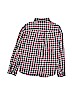 Uniqlo Checkered-gingham Pink Long Sleeve Button-Down Shirt Size 9 - 10 - photo 2