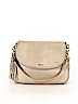 Calvin Klein 100% Leather Tan Leather Shoulder Bag One size - photo 1