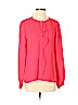 Kate Spade New York 100% Viscose Solid Pink Long Sleeve Blouse Size 4 - photo 1
