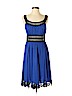 Catherine Malandrino 100% Silk Blue Casual Dress Size 2 - photo 1