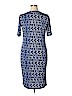Lularoe Blue Casual Dress Size XL - photo 2