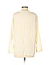 Theory 100% Cotton Ivory Long Sleeve Blouse Size S - photo 2