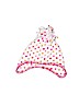 Old Navy 100% Polyester Polka Dots Pink Winter Hat Size 0-3 mo - photo 1